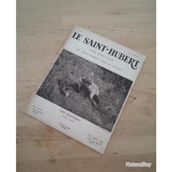 Revue Le Saint Hubert mai 1939