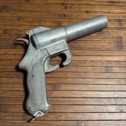 ÉNORME 2KG PISTOLET LANCE FUSÉE U.S LOS ANGELES CALIBRE 37 MM WW2 U.S ARMY & GARDE CÔTES