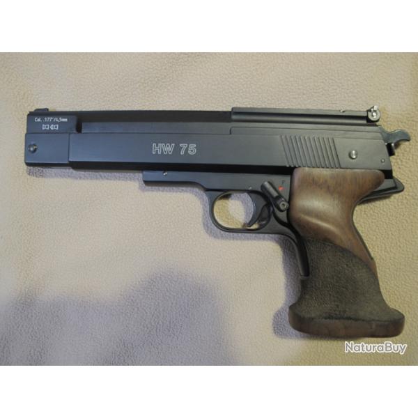 Pistolet  plombs Weihrauch HW75 cal 4,5mm