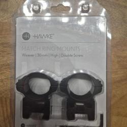 Match Ring Mounts Hawke de 30mm