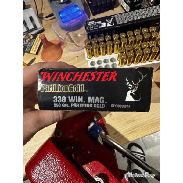 Winchester partition gold 250gr 338win mag