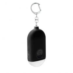 Porte-clé alarme 130dB - Noir