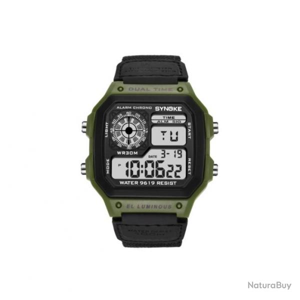 Montre digitale avec bracelet en nylon - LIVRAISON GRATUITE - ref.1