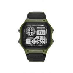 Montre digitale avec bracelet en nylon - LIVRAISON GRATUITE - ref.3