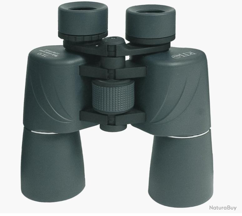 Jumelles Praktica Falcon 7x50 - Prismes De Porro, Optiques Multicoated - Pour Observation Terrain, Marine, Nocturne