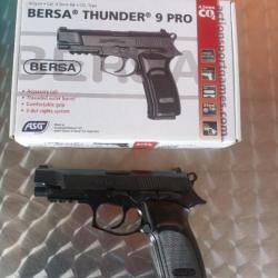 Pistolet à bille ASG Bersa Thunder 9 Pro Calibre 4.5 BBS Co2