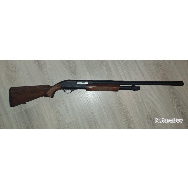 Fusil de chasse  pompe Yildiz S61 crosse bois Cal 12/76