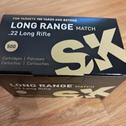 Sk long range  boîte de 500 , 22 lr