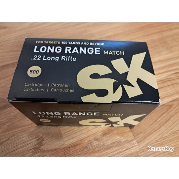 Sk long range  bote de 500 , 22 lr