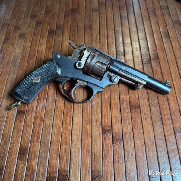 REVOLVER 1874 ST ETIENNE 6 COUPS 11 mm