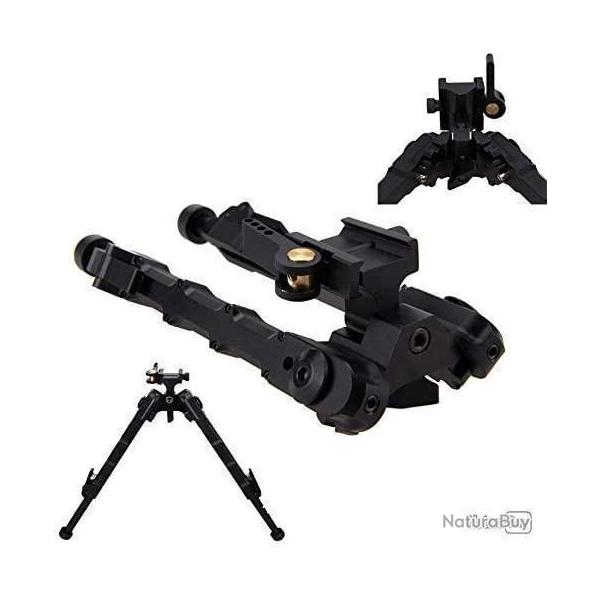 Bipied  6 - 9 pouces de marque  tactical type  ( SR - 5 QD )