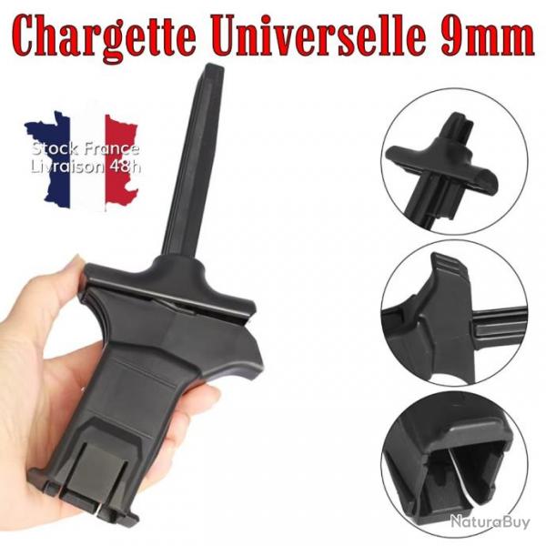 Chargette rapide 9mm 40sw 10mm pour chargeur pistolet et carabine - Stock France