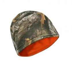 Bonnet reversible CAMOUFLAGE / ORANGE