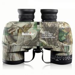 Jumelles Boshile Télescope Zoom 10x50 Etanche pour la chasse télémètre intégré militaires Camouflage