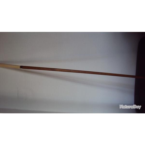 BATON DE DANDY  XIXem bois laiton ivoire rubis