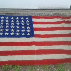 drapeau USA periode liberation piece de collection histoire militaria collection WW II