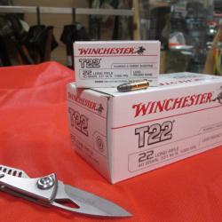 50 cartouches 22LR T22 de WINCHESTER