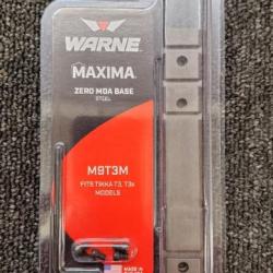 Rail WARNE MAXIMA pour TIKKA T3, T3X 0MOA M9T3M