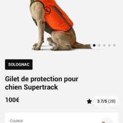 Gilet protection supertrack