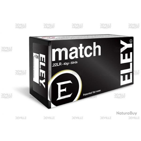 500 Cartouches Eley Match cal. 22 LR