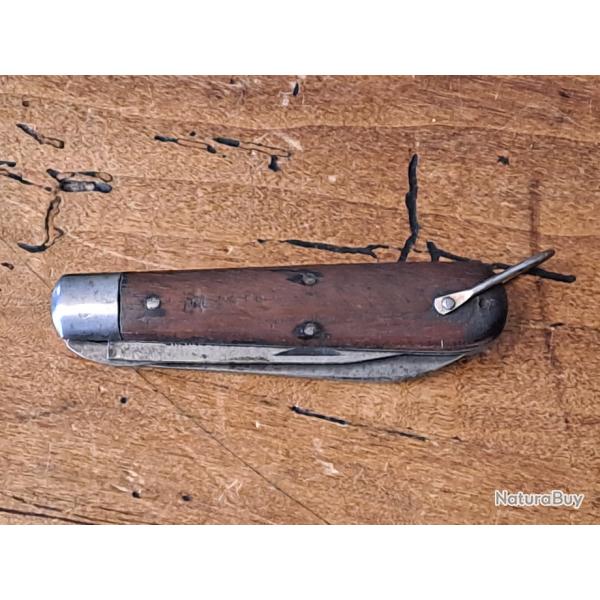 Ancien couteau militaire d'lectricien TL-29, marquage manche curieux