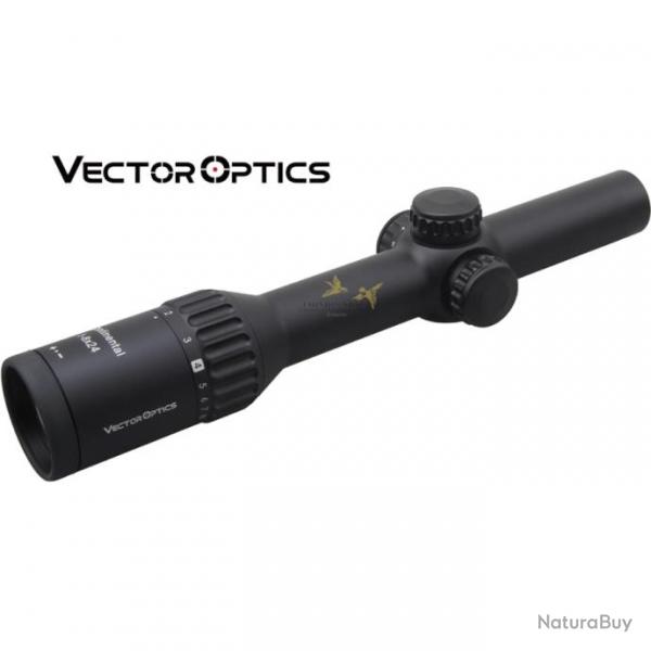 Lunette de battue Vector Optics Continental 1-8X24 ED SFP RET4 (ACCESSOIRES OFFERTS)