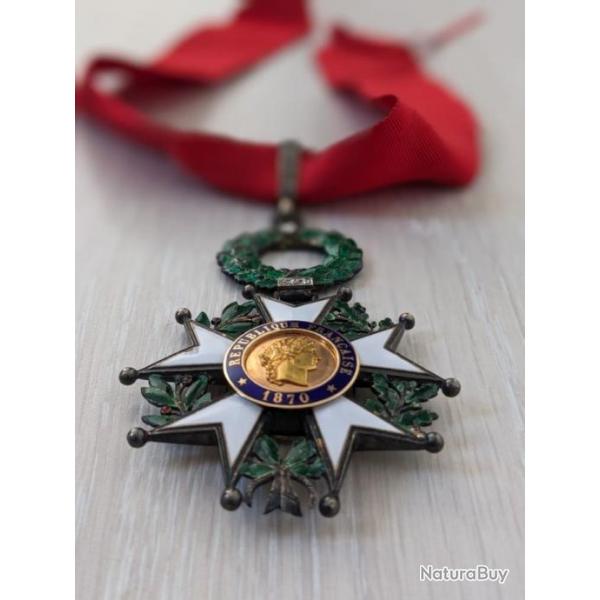 Lgion d'Honneur, toile de Commandeur, avec 4 diamants