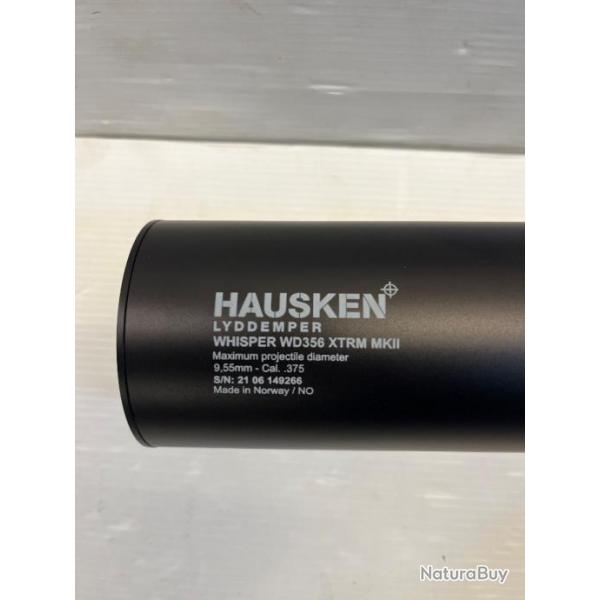 NEUF !!! SILENCIEUX HAUSKEN WD356 XTRM MKII 9,55MM CAL:.375