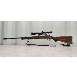 Carabine Mauser 98  cal 6.5x57  avec lunette Buschnell