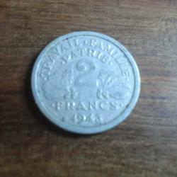 2 FRANCS BAZOR 1943