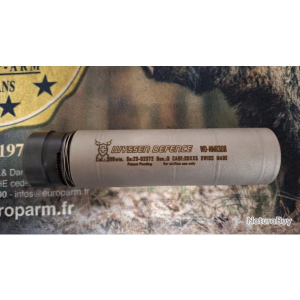 Modrateur WYSSEN DEFENCE WD-NMR308 pour semi-auto montage rapide NATO