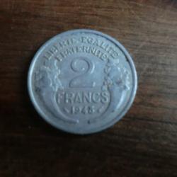 2 FRANCS MORLON 1948