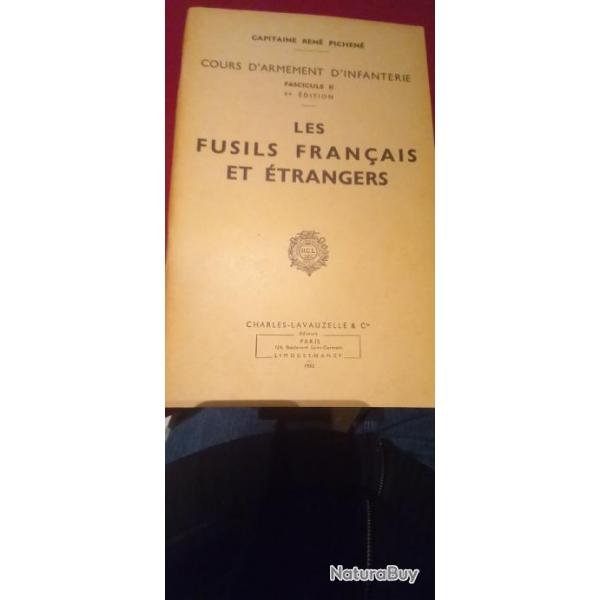 Fusils franais et trangers. Livre.