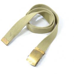 Ceinture de pantalon style officier US WW2. Reconstitution USA WW2