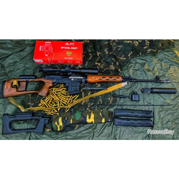 SVD TIGR DRAGUNOV IZHMASH ORIGINAL ET COMPLET !!!! CAL 7,62X54R