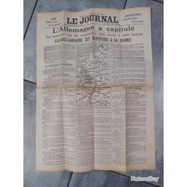 Journal du 12 novembre 1918