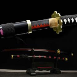 Katana Shusui One Piece (Acier au carbone 1060)