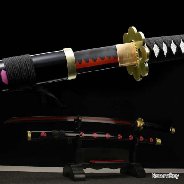 Katana Shusui One Piece (Acier au carbone 1060)