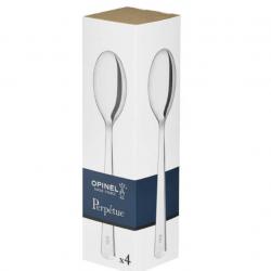 Opinel Cuillère de table inox 4 pièces , Perpétue