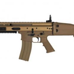 Réplique Airsoft Fusil Mitrailleur FN SCAR L AEG Dark Earth