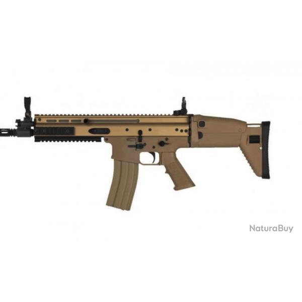 Rplique Airsoft Fusil Mitrailleur FN SCAR L AEG Dark Earth