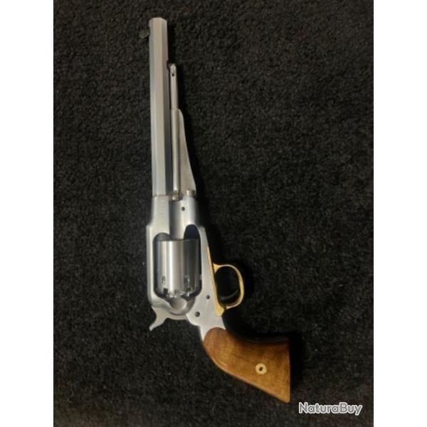 Revolver poudre noire davide pedersoli remington pattern custom inox cal 44PN