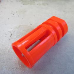 cache flamme orange  M4 airsoft 14mm négatif (b)port offert en chronopost relais!