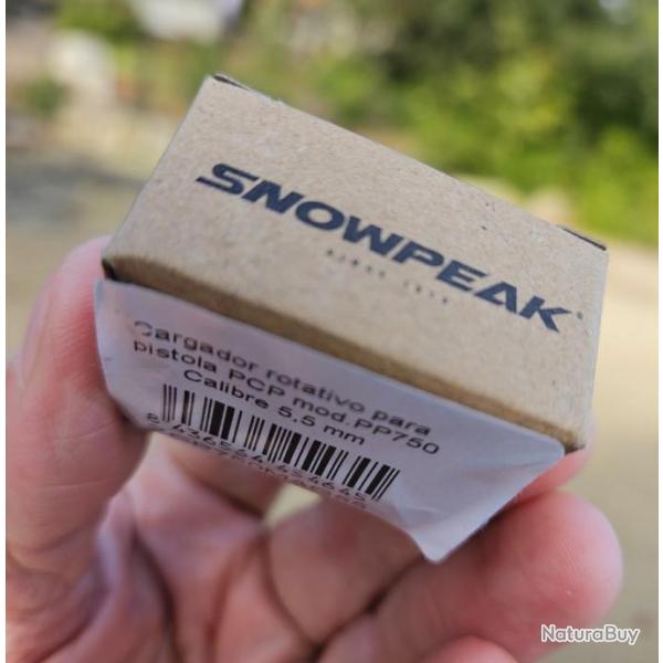 SNOWPEAK - Chargeur pour pistolet PCP PP750 5,5 mm