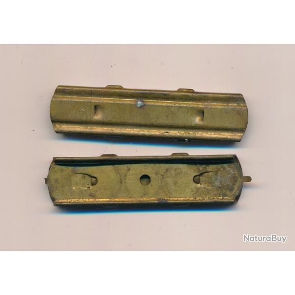 1 CLIP LAME CHARGEUR SPRINGFIELD RARE 1 TYPE .30-06 WW1  avec  1 ou 2 ergots manquant