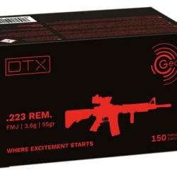 GECO Cal.223 Rem DTX FMJ 55gr x150