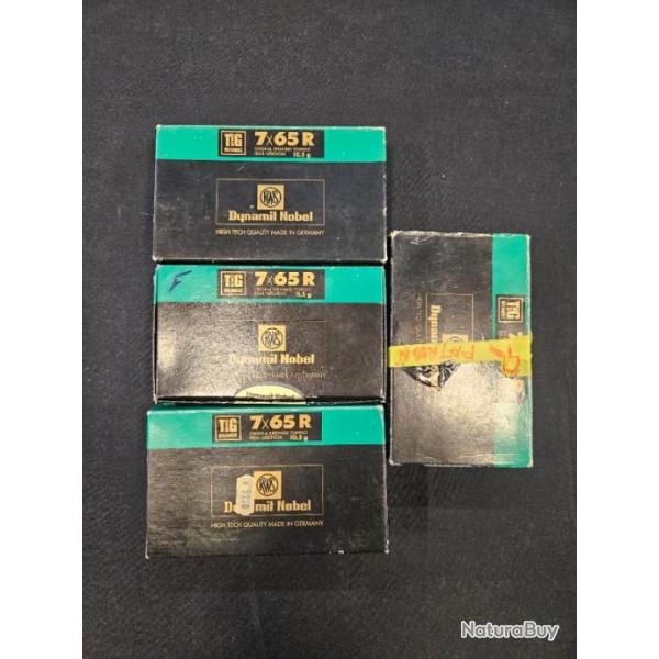 Lot de munitions RWS Tig cal.7x65R