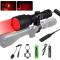 petites annonces chasse pêche : Lampe tactique de chasse +adaptateur lunette vert ou rouge rechargeable led chasse  ect. PUB