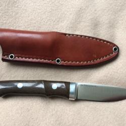 BARK RIVER "CLASSIC UTILITY CAPER" ELMAX - Forest Green Canvas Micarta - 1 st Production Run (2016)