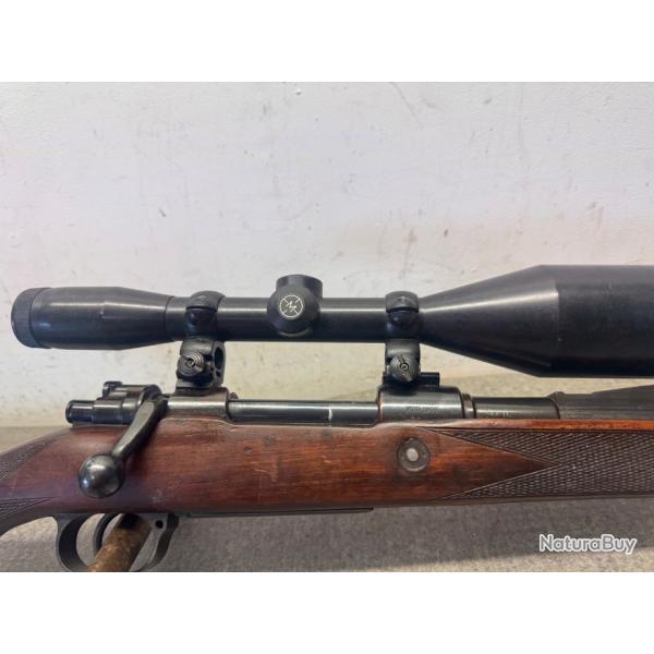 CARABINE TYPE MAUSER 98 TRASFORMEE CHASSE CALIBRE 7x64 - 1 sans prix de rserve